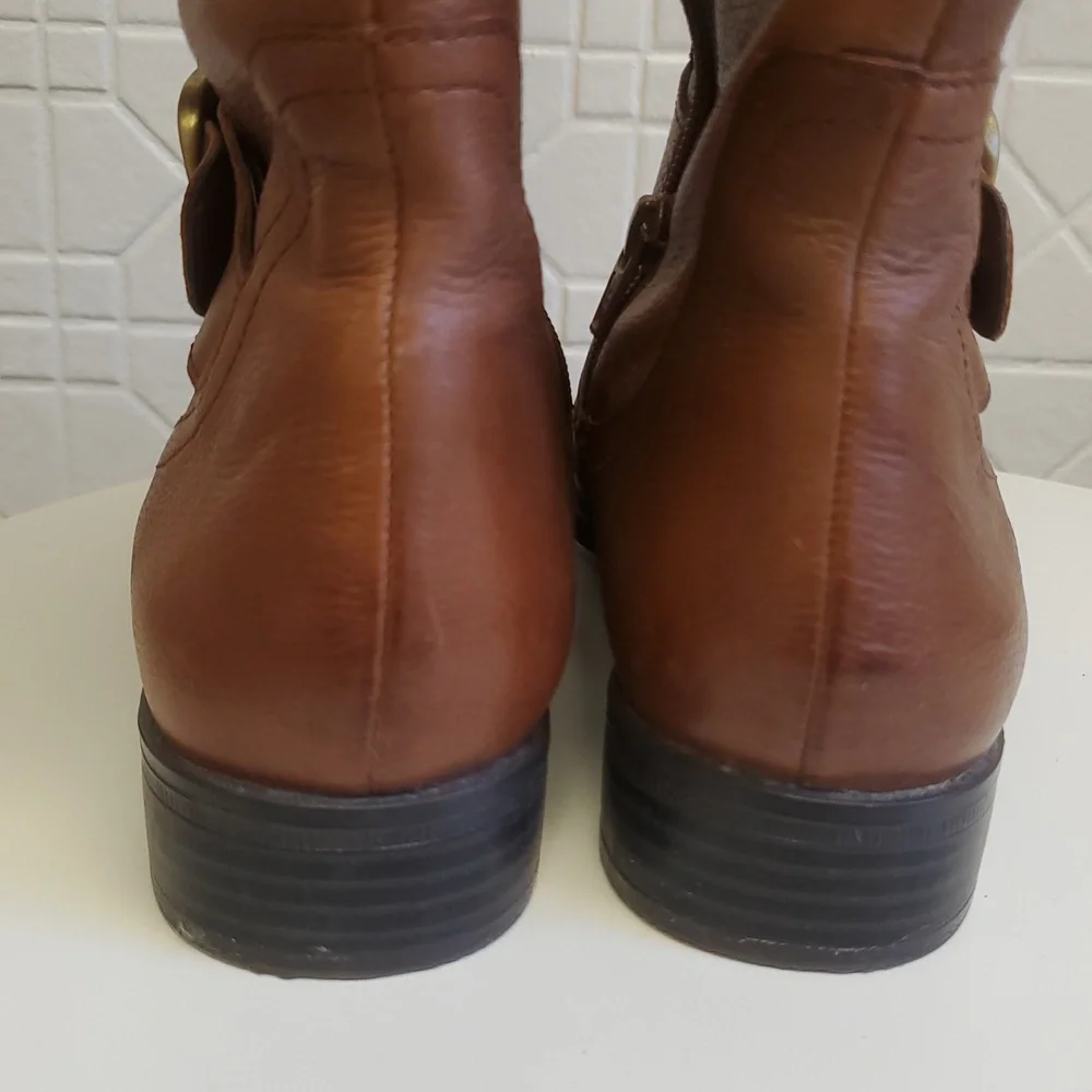 Naturalizer Brown Tall Riding Boots